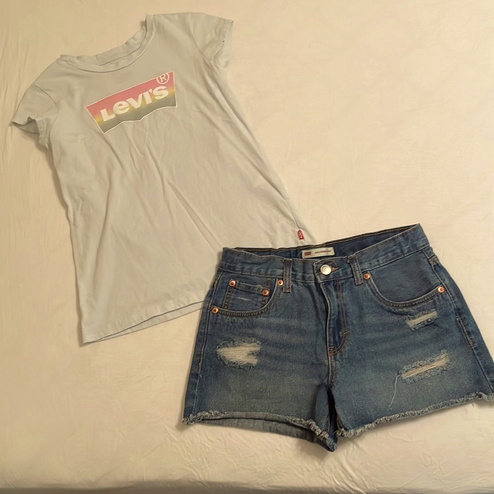GIRLS LEVI OUTFIT
